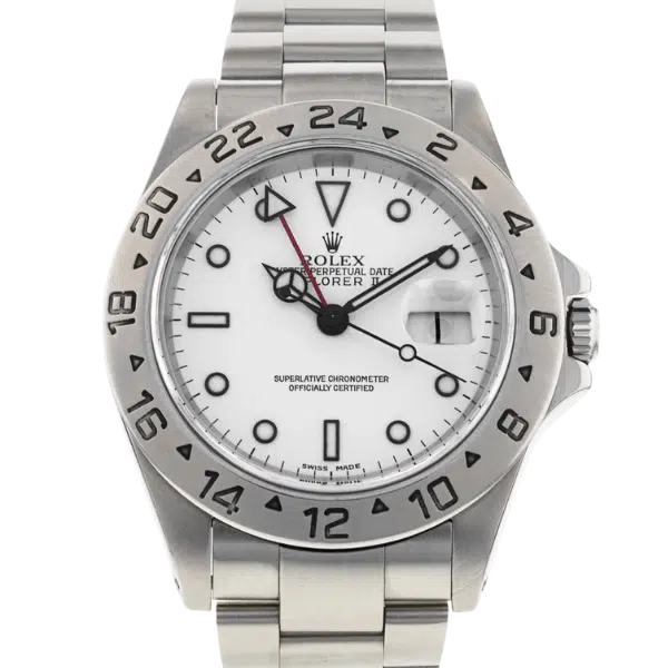 Rolex Explorer II 16570 White dial