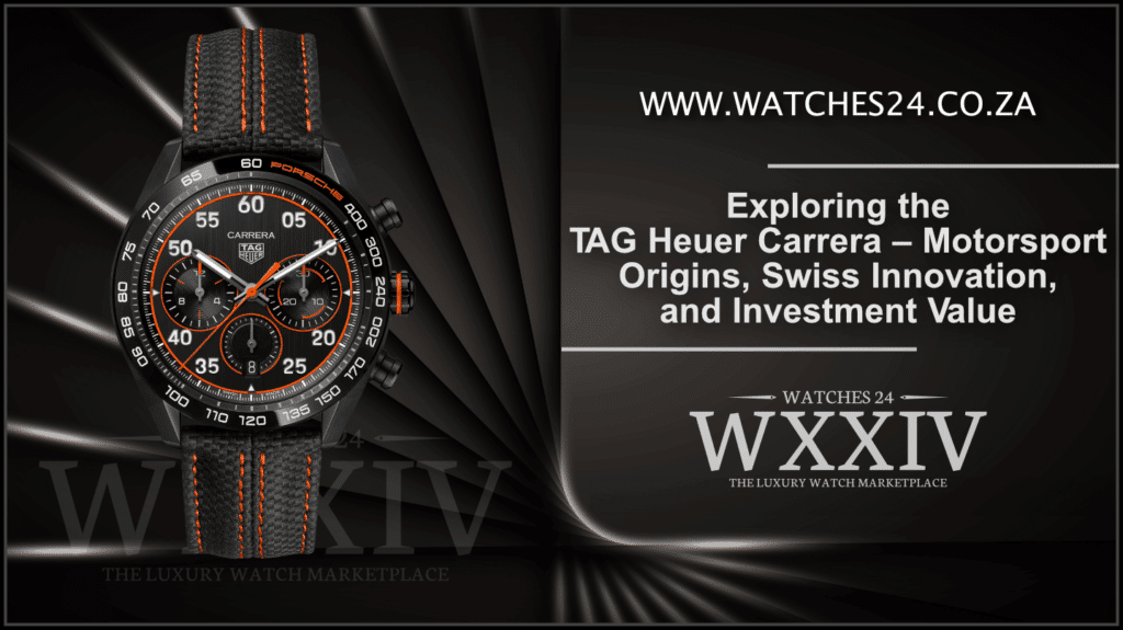 TAG Heuer Carrera watch model showcasing motorsport design
