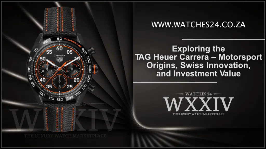TAG Heuer Carrera watch model showcasing motorsport design