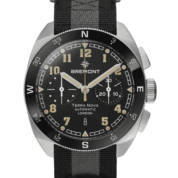 Bremont Terra Nova Chronograph TN42-CHR-SS-BK-N-S