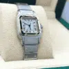 Cartier Santos Galbee Silver dial